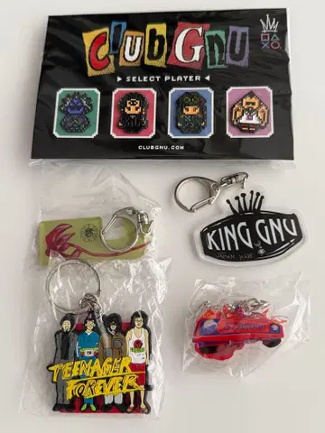 King Gnu TEENAGER FOREVER 러버 키링