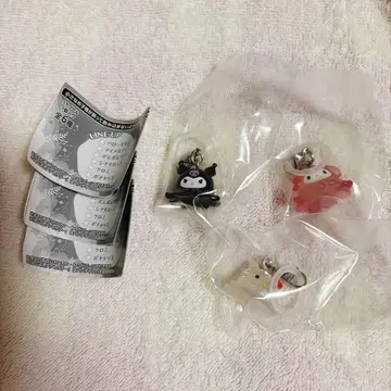 산리오 멘다코 메지루시 액세서리 키티 마이멜로디 쿠로미