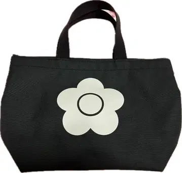 마리퀀트 MARY QUANT 캔버스 라이크 데이지 미니 토트백