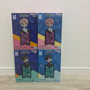 TinyTAN DNA 모니터 탑 피규어 4종 세트