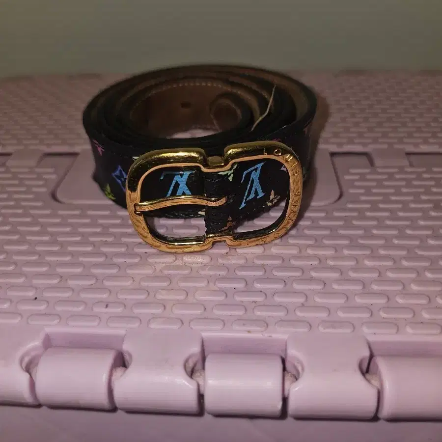 Louis Vuitton x Takashi Murakami Multicolour Belt
