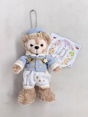 도쿄디즈니씨 인형 배지 TDS 20주년 Time to Shine! 더피(별)/Duffy and Friends Starry Dreams 20주년