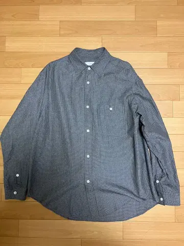 cornier 2025ss SILK SUCKER CHECK SHIRTS