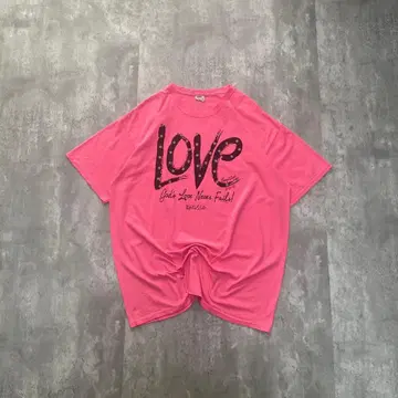 00's 프룻 오브 더 룸 USA 구제 의류 LOVE T셔츠 반팔 프린트