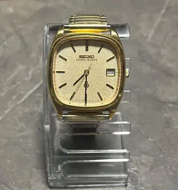 새상품급 SEIKO GRAND QUARTZ 그랜드 쿼츠 골드