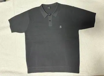 HUF 피케 셔츠 니트 블랙 남성용