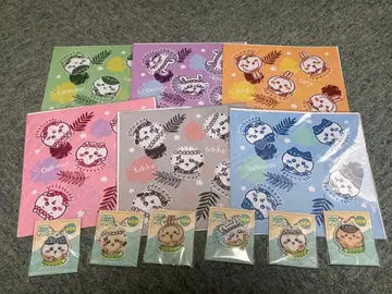 세븐일레븐 치이카와 오리지널 PVC 참 멀티 클리너 각 6종