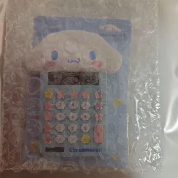 산리오 시크릿 미니 문구형 마그넷 시나몬 쿠로미 계산기