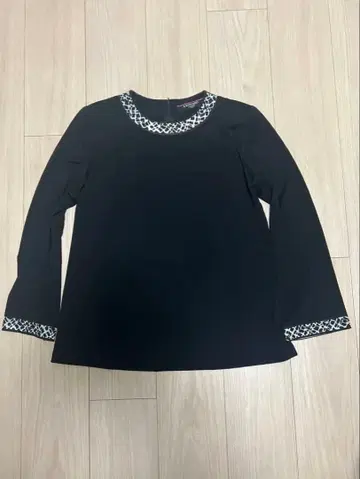 LEONARD FASHION 긴팔 티셔츠 블랙 사이즈 M