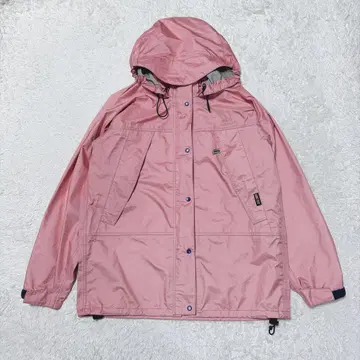 GORE-TEX 고어텍스 마운틴 후드티 핑크 스냅 버튼 & 지퍼