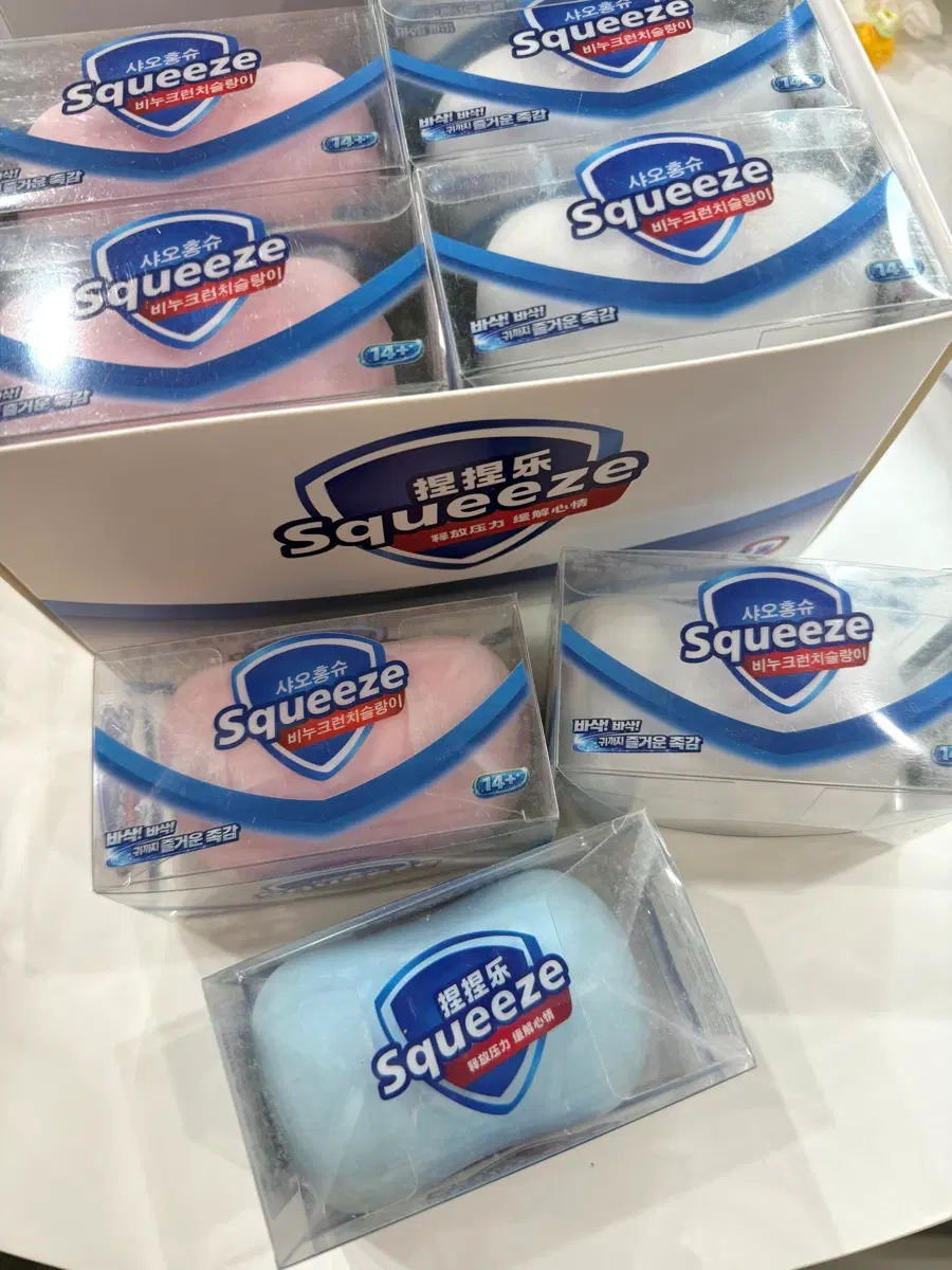 비누 크런치 슬랑이 말랑이 (새제품)