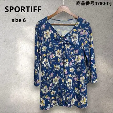 SPORTIFF 꽃무늬 튜닉 사이즈 6