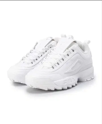 FILA 화이트 스니커즈