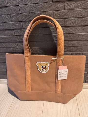 올드 테디 토트백 베이지 L 사이즈 리뉴얼 이후 페이