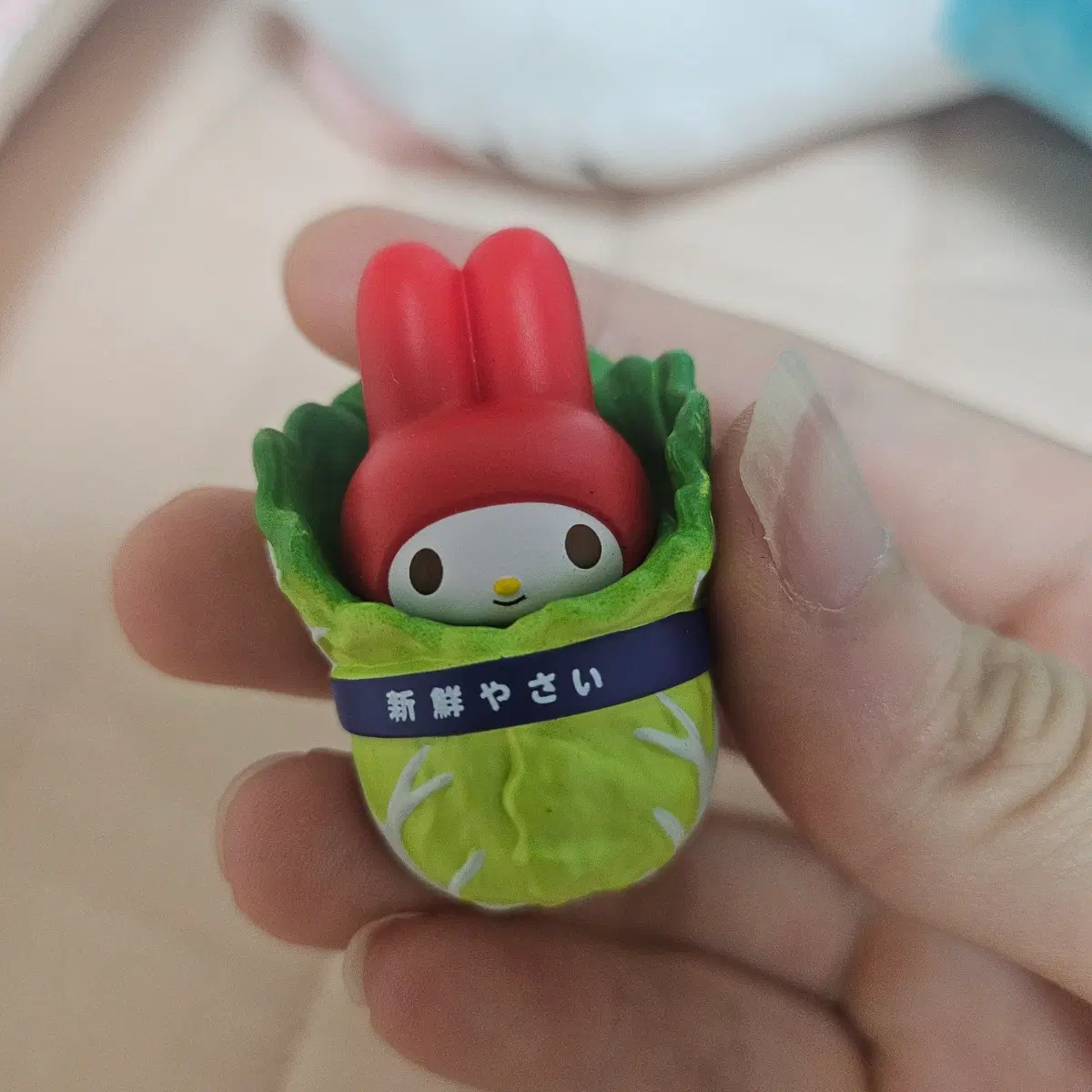 산리오 배추 마스코트 가챠 마이멜로디