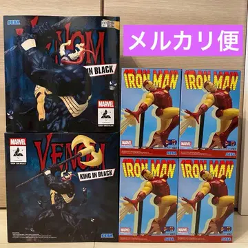 새상품 미개봉 MARVEL 베놈 아이언맨 피규어 4개 세트