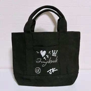 GlitterMonoTote 캔버스백 핸드백 정국 국