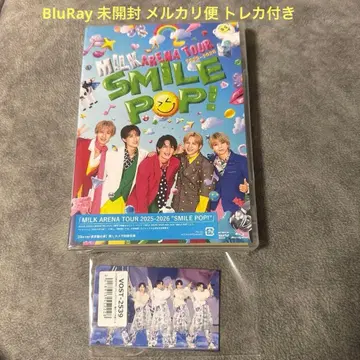 미개봉 M!LK SMILE POP! 블루레이 일반 버전 (트레이딩 카드 포함)