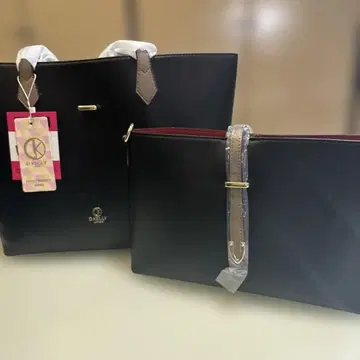 [ 미사용 ] D.KELLY 토트백 & 숄더백 세트