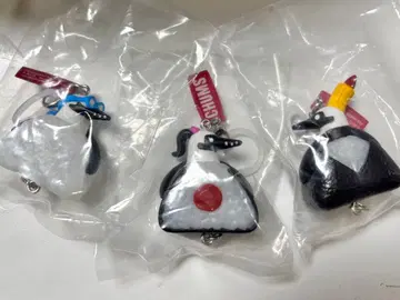 CHUMS 오니기리 프렌즈 연결 반지 참 오니기리 텐무스 우메 시오