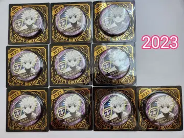 키루아 2023 캔뱃지 헌터헌터 벌스데이 원작 10개