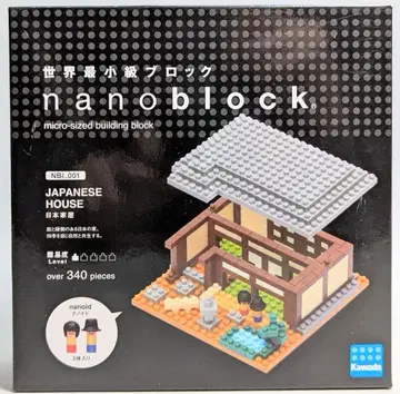 카와다 nanoblock 일본 가옥 NBI-001
