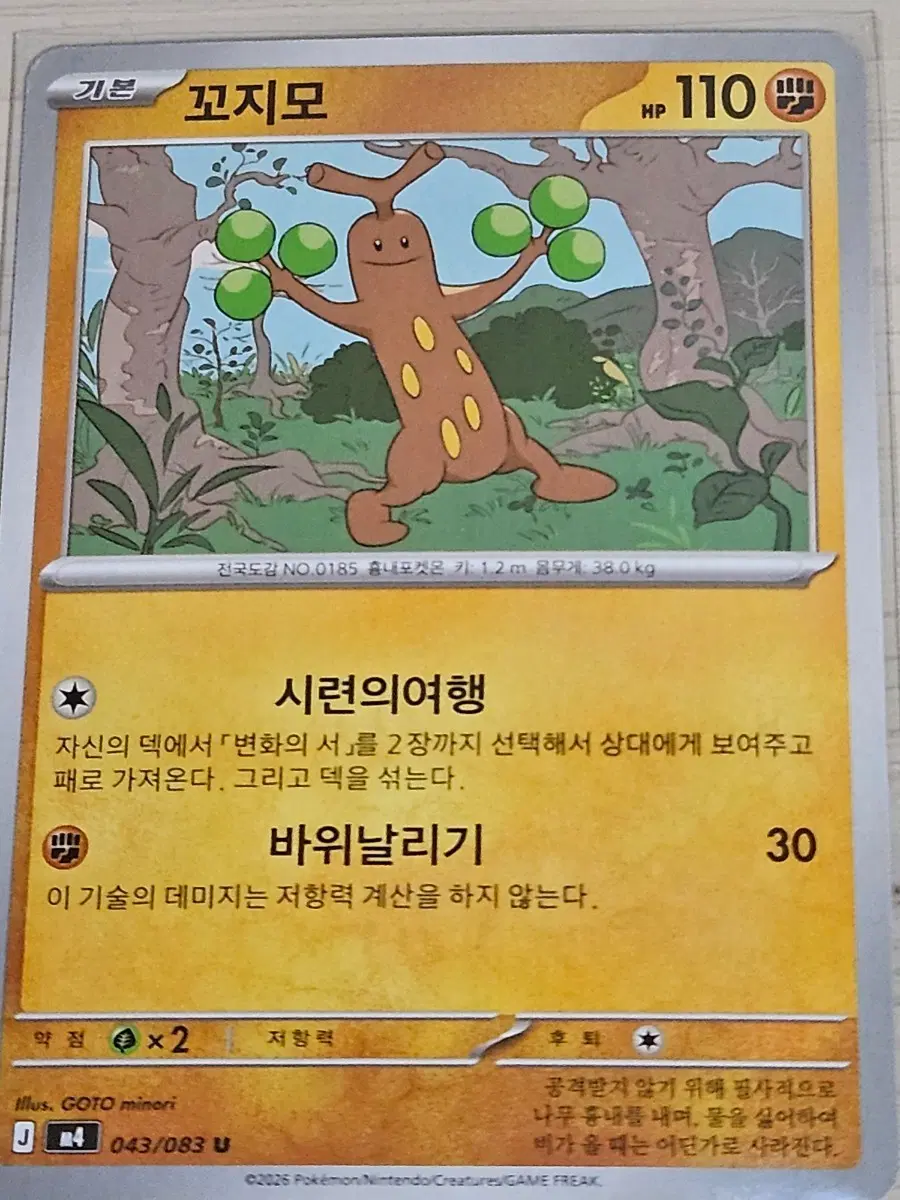 [최저가] 포켓몬 카드 꼬지모