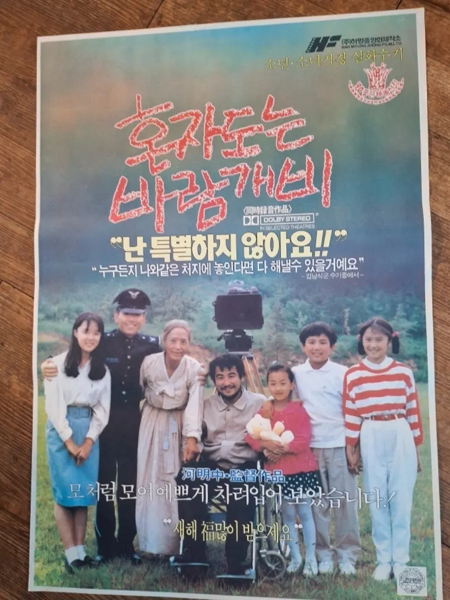 혼자도는바람개비 영화포스터