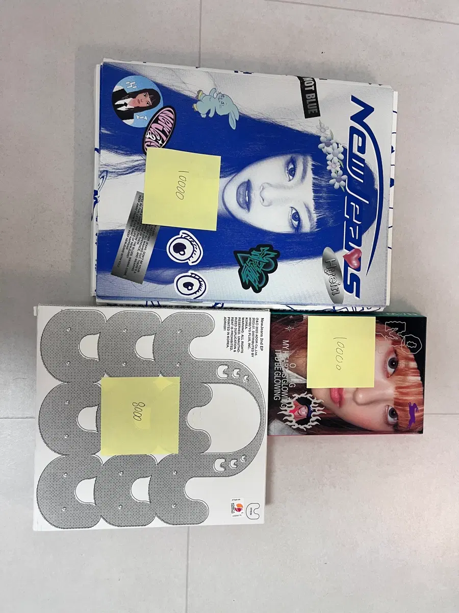 뉴진스 앨범,포카 판매