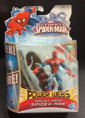 HASBRO 파워 웹스/얼티밋 스파이더맨 로켓 램프 스파이더맨 3.5인치