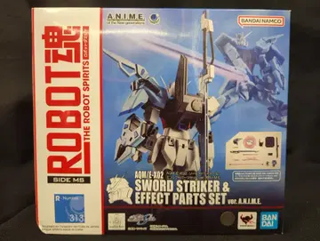 BANDAI SPIRITS 로봇혼 [ SIDE MS ] 기동전사 건담 SEED AQM/E-X02 소드 스트라이커 & 이펙트 파츠 세트 ver. A.N.I.M.E. 313