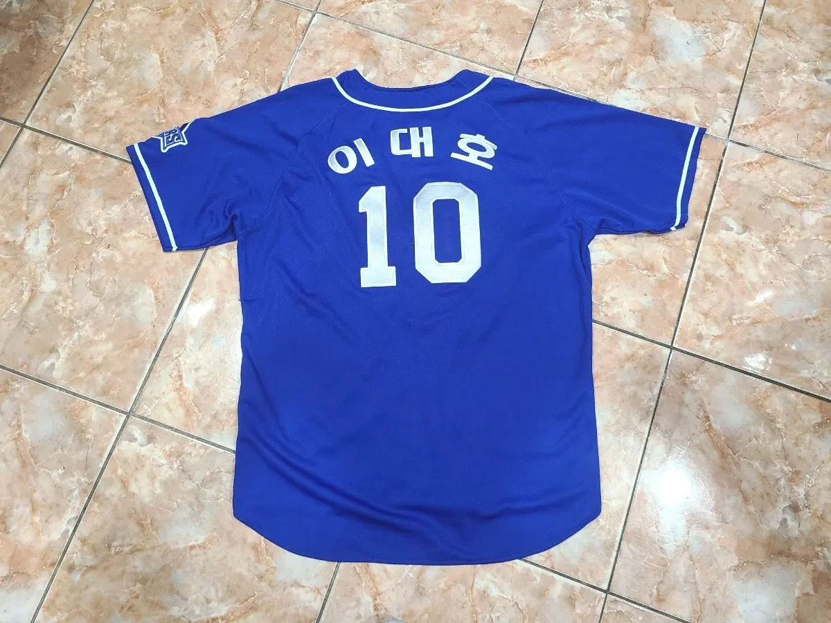 최강야구 야구유니폼 이대호 마킹