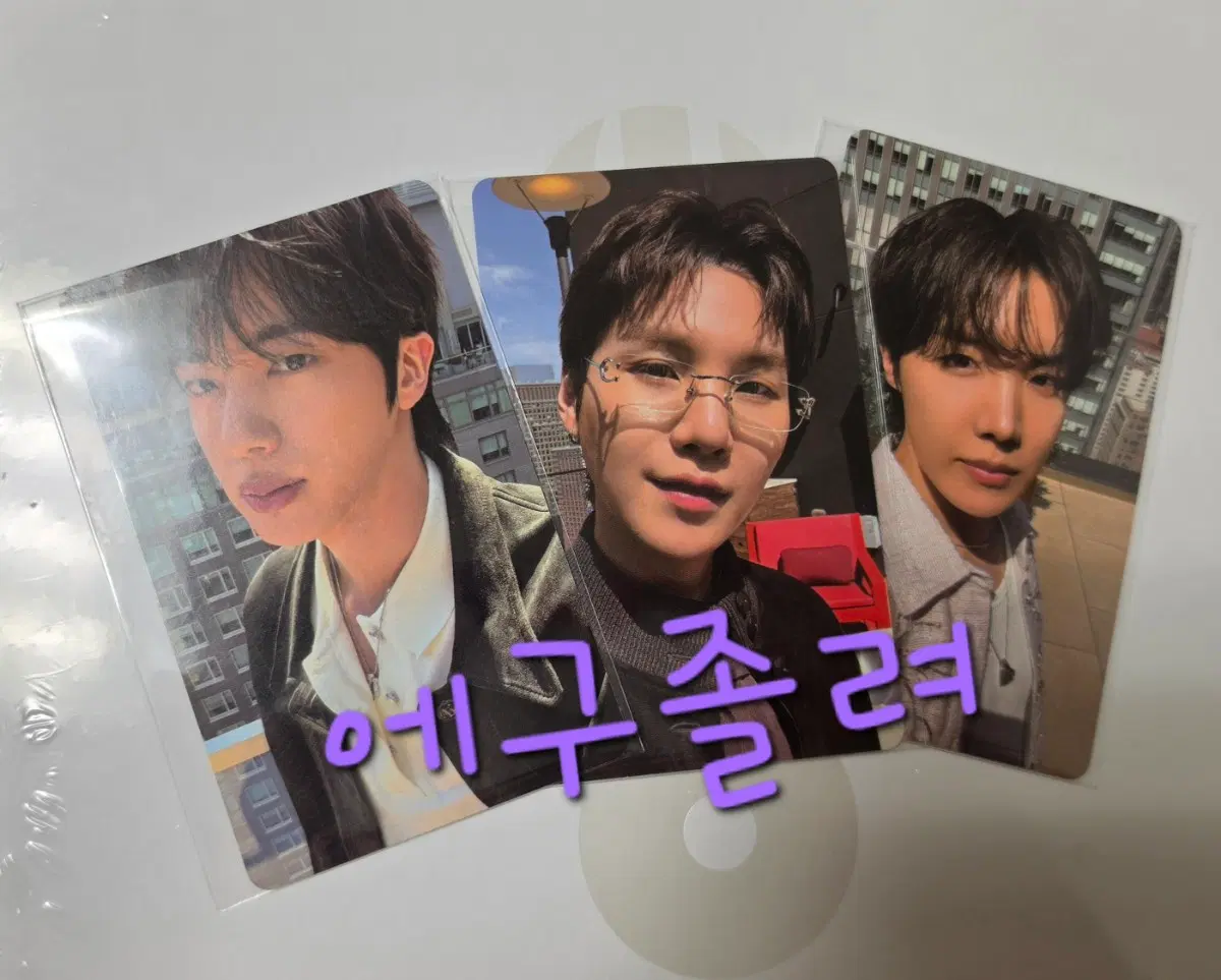 (2:1 교환) BTS 방탄 아리랑 EUROPE 유럽 앨범 럭드 포카