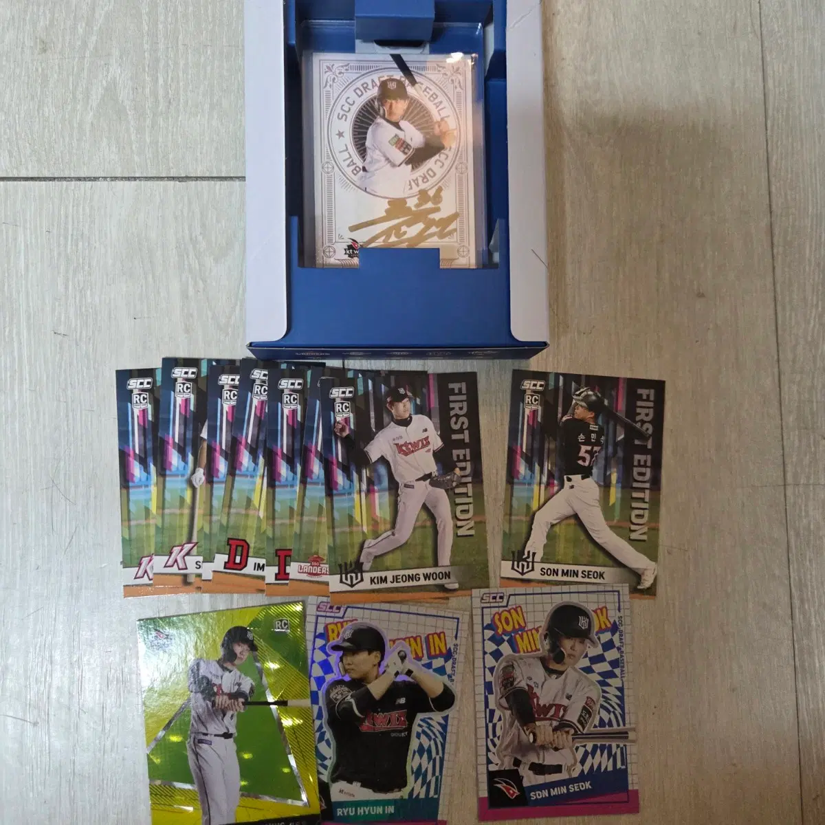 2023 SCC KBO 카드 kt위즈 류현인 온오토+체크+이준희 오토 일괄
