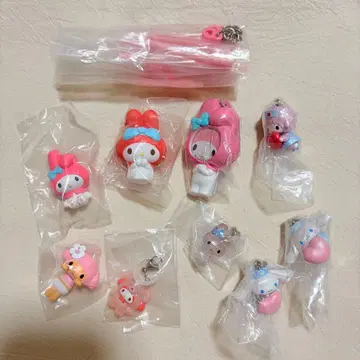 산리오 가챠가챠 메지루시 액세서리 묶음 판매 마이멜로디