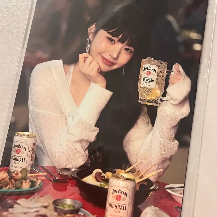 장원영 짐빔 포토카드