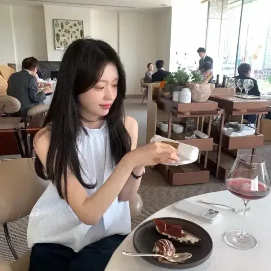르플레인 Selier Tie Blouse