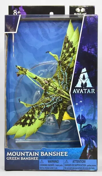 McFAREN TOYS WORLD OF PANDORA MOUNTAIN BANSHEE GREEN BANSHEE
