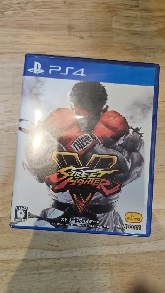 PS4 스트리트 파이터 V 게임 한글지원