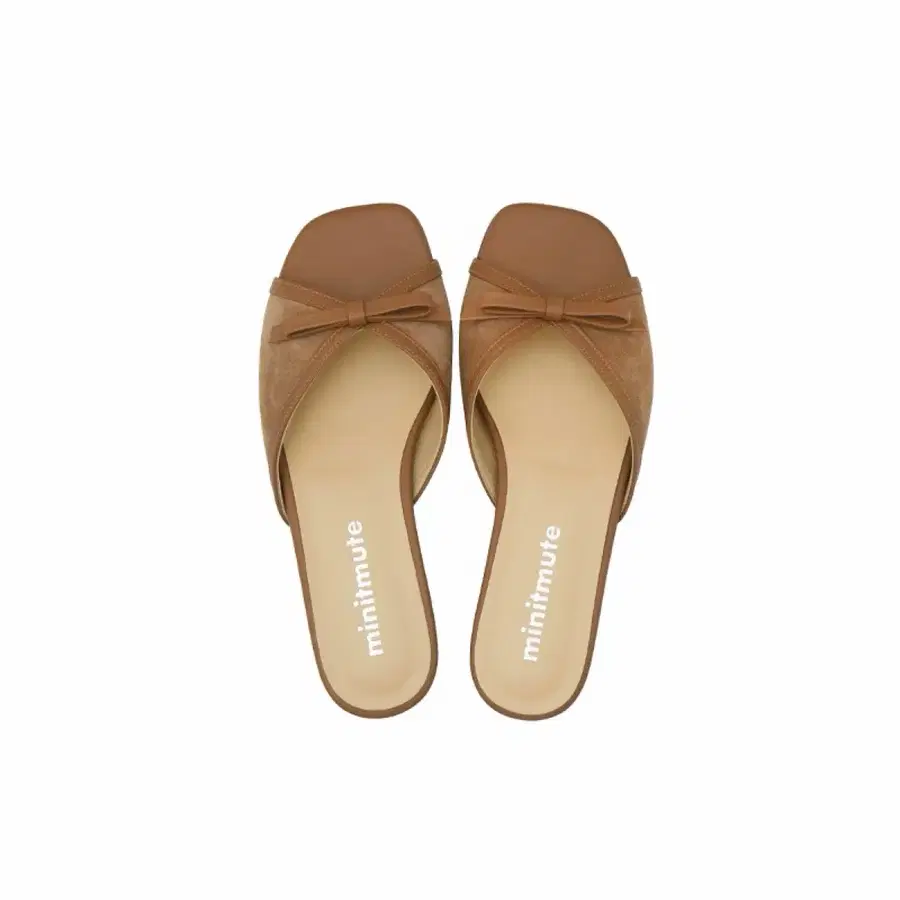 미닛뮤트 RIBBON SLIPPER 베이지 250