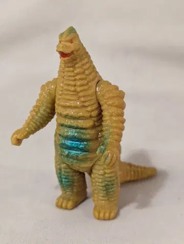반다이 울트라 괴수 레드킹 90mm 황토색 성형 미니 사이즈