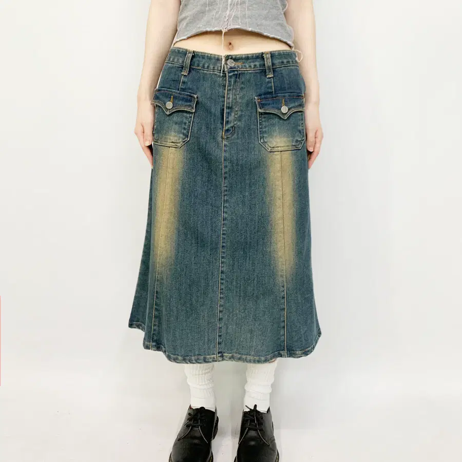 CASA JEAN 데님 스커트