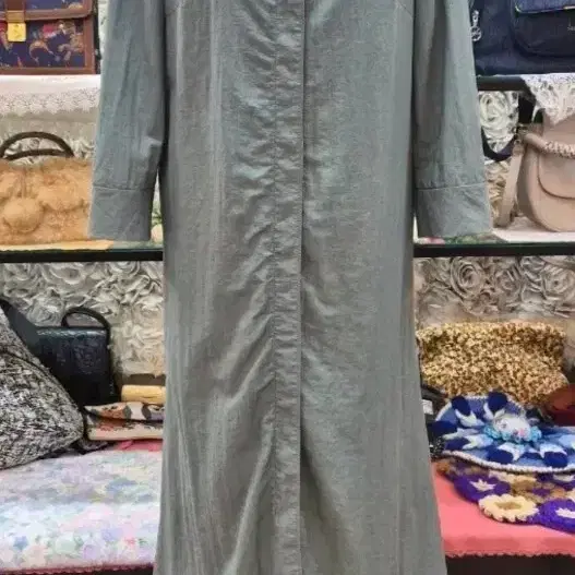 PRELIN 바스락 롱원피스 55 66