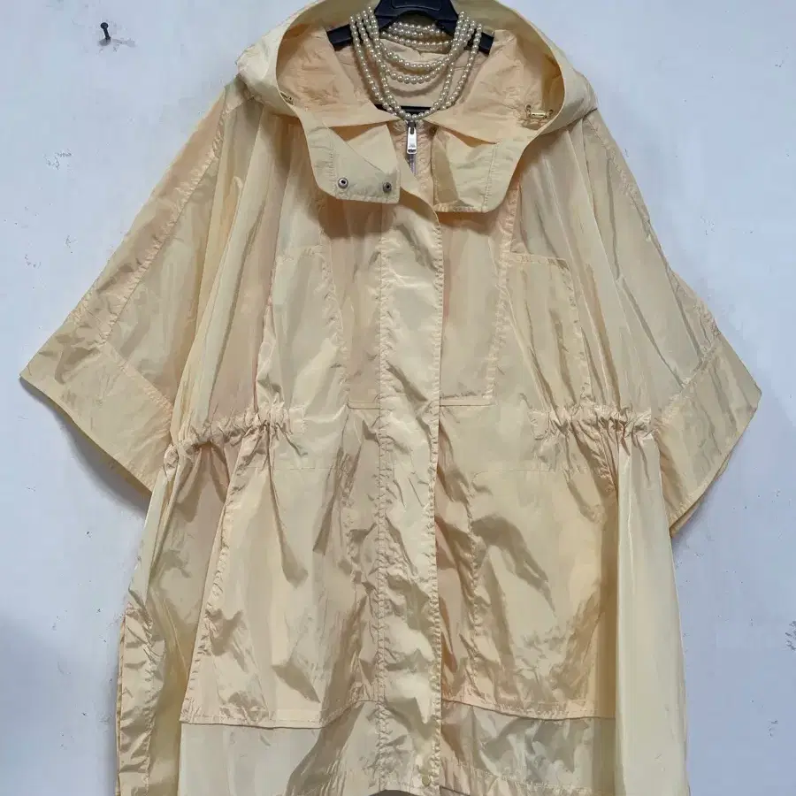 특가새)N6821 와이드소매 바람막이 자켓.후드.아방