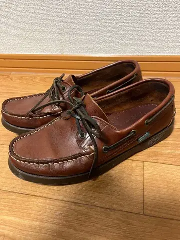 파라부트 바스 데크 슈즈 브라운