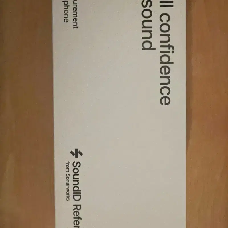 Sonarworks SoundID Reference 측정용 마이크