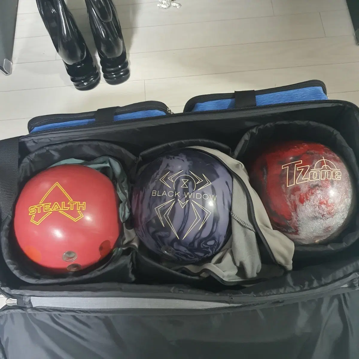 해머 스텔스 블랙위도우 T존 볼링공 3개 세트