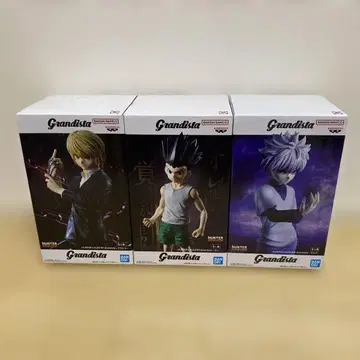 HUNTER x HUNTER Grandista 곤 크라피카 키루아 세트