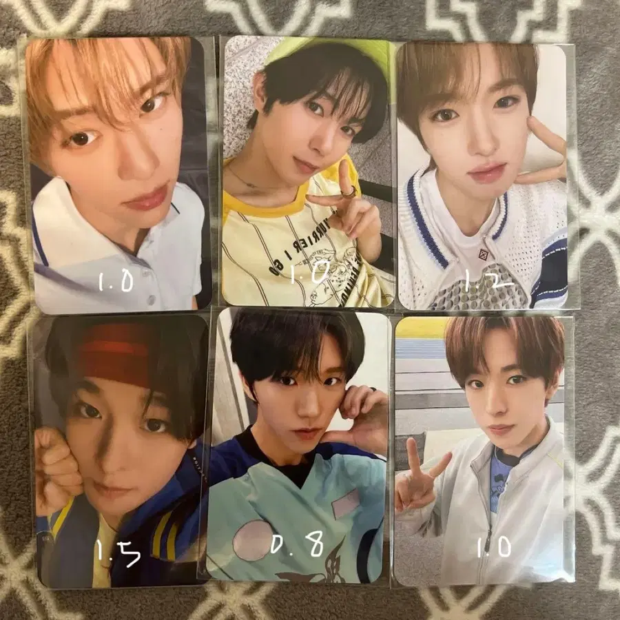엔시티 위시 일본 요이동 무모샵 특전 포카 양도
