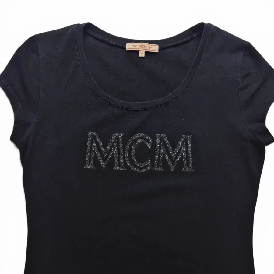 [S] MCM 로고 티셔츠